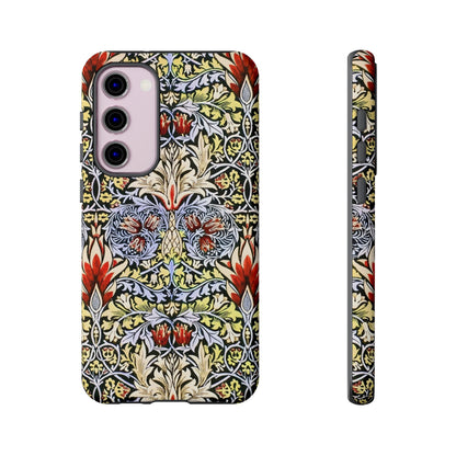 Stylish Phone Case - Floral Design, Tough Cases, Gift for Her, Phone Accessories, Trendy Tech, Unique Cell Phone Cover