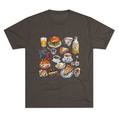Vintage England Cozy Unisex Tri-Blend Crew Tee