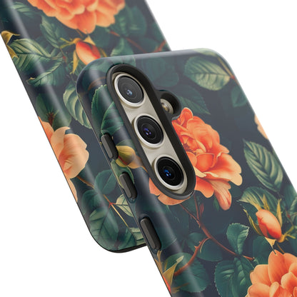 Floral Phone Case, Tough Cases for Nature Lovers, Botanical Design, Phone Protection, Gift for Her, Trending Floral Accessories