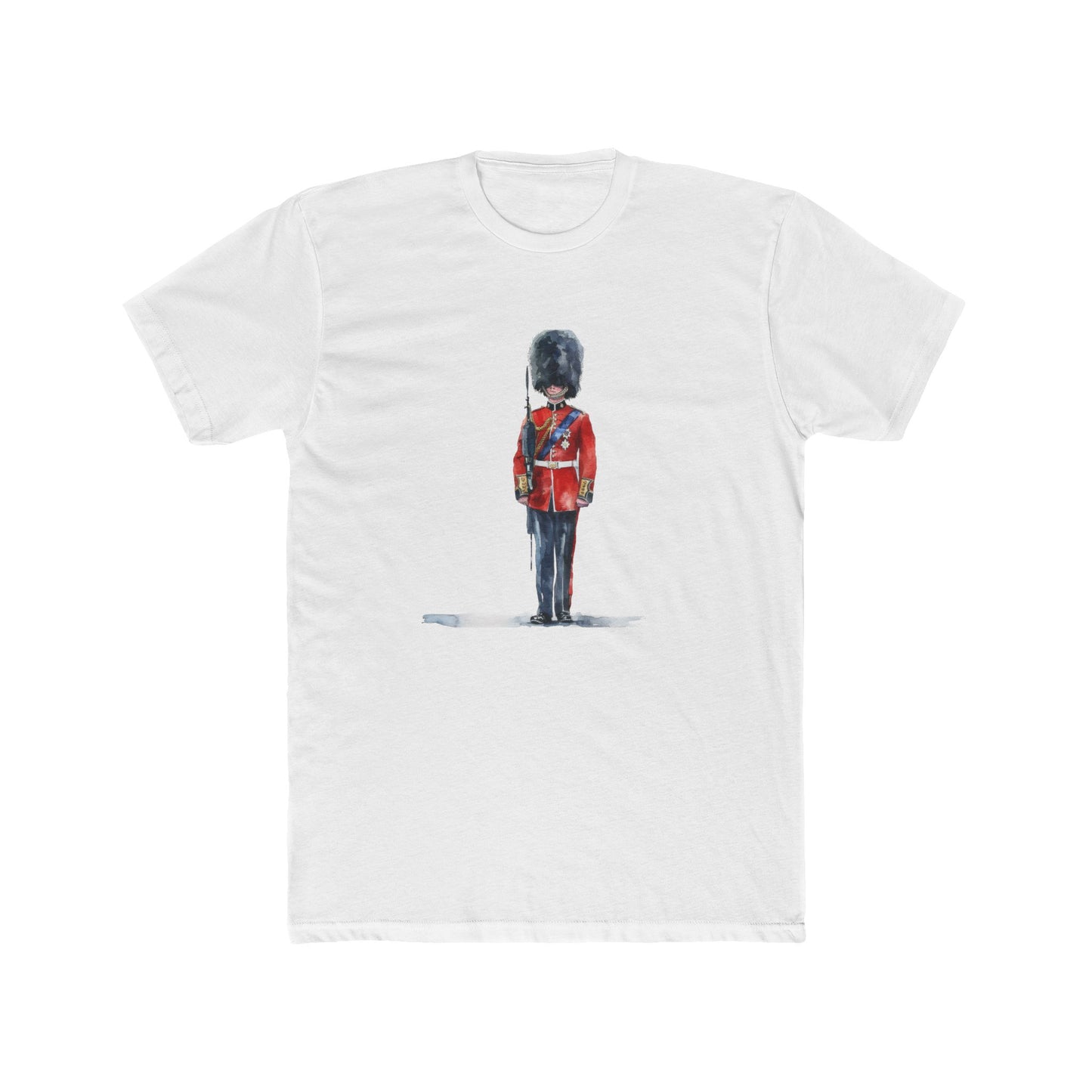 Red Jacket - Bodmin Keep: Cornwall's Army Museum Trendy Unisex Cotton Crew Tee