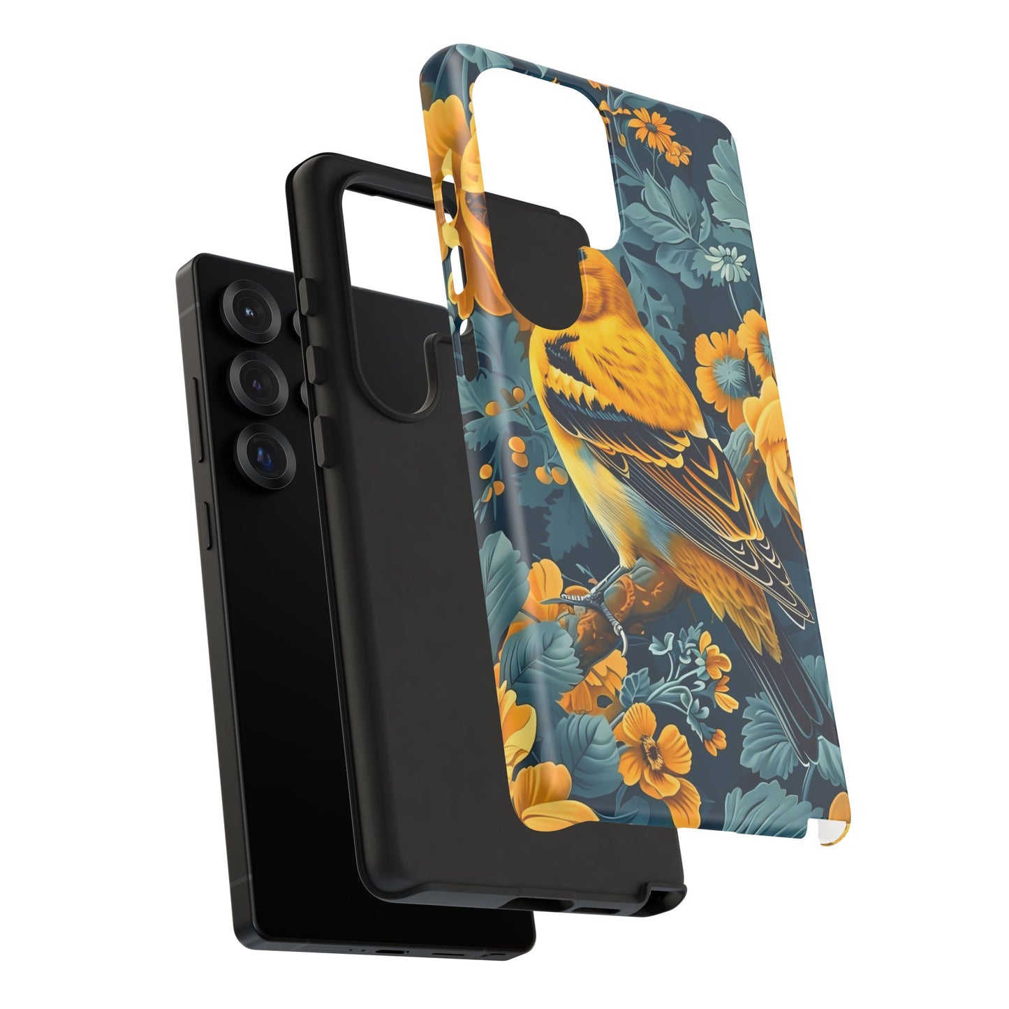 Colorful Bird Phone Case, Floral Tough Phone Cover for Bird Lovers, Eco-Friendly Mobile Shell, Gift for Nature Enthusiasts, Custom [...]