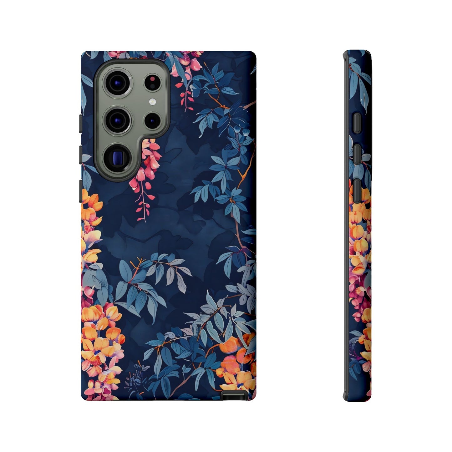 Floral iPhone Case, Tough Phone Cover, Gift for Her, Nature Lover Accessory, Spring Decor, Unique Floral Design