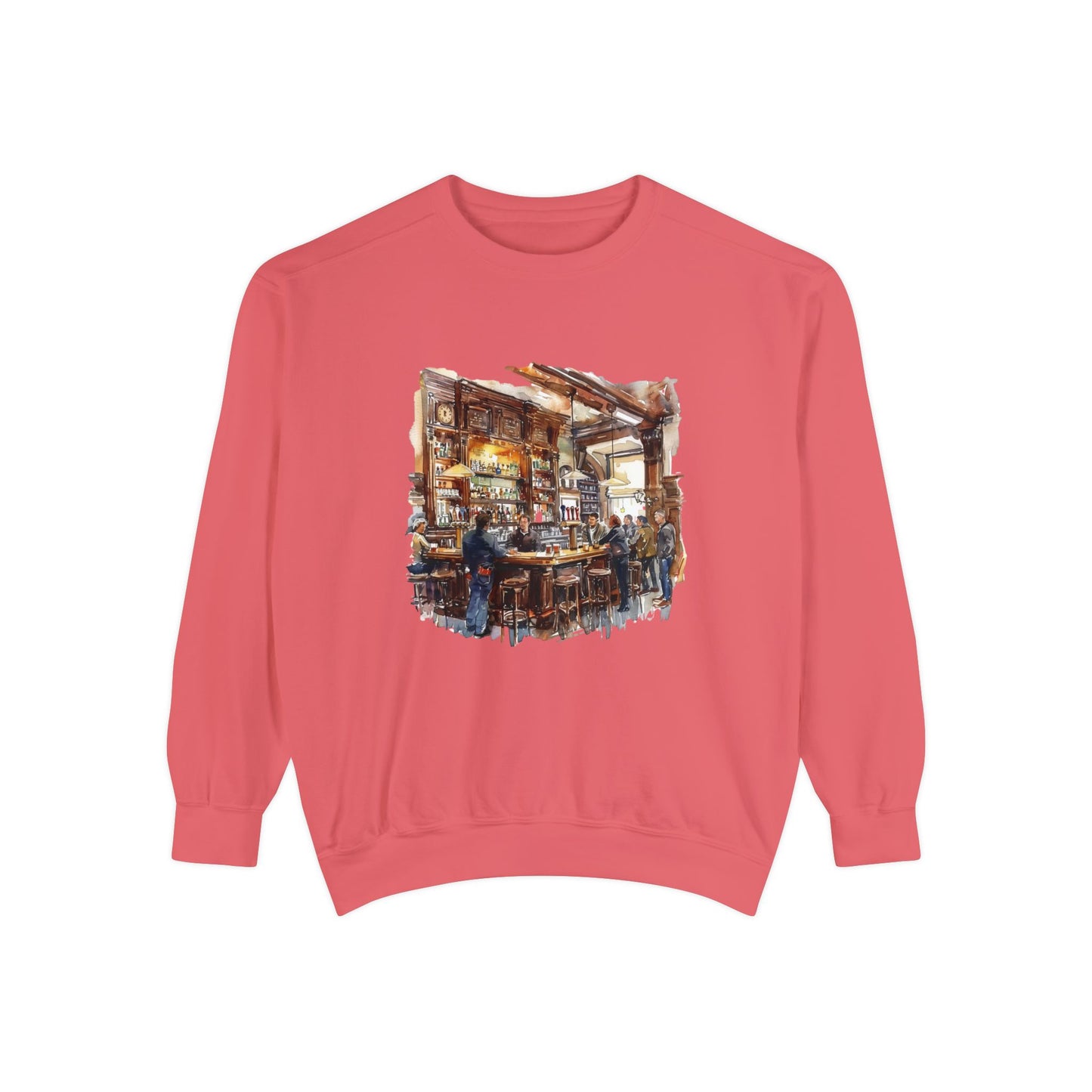 Unisex Garment-Dyed Sweatshirt Classy - London's Pub