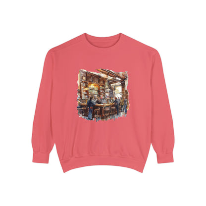 Unisex Garment-Dyed Sweatshirt Classy - London's Pub
