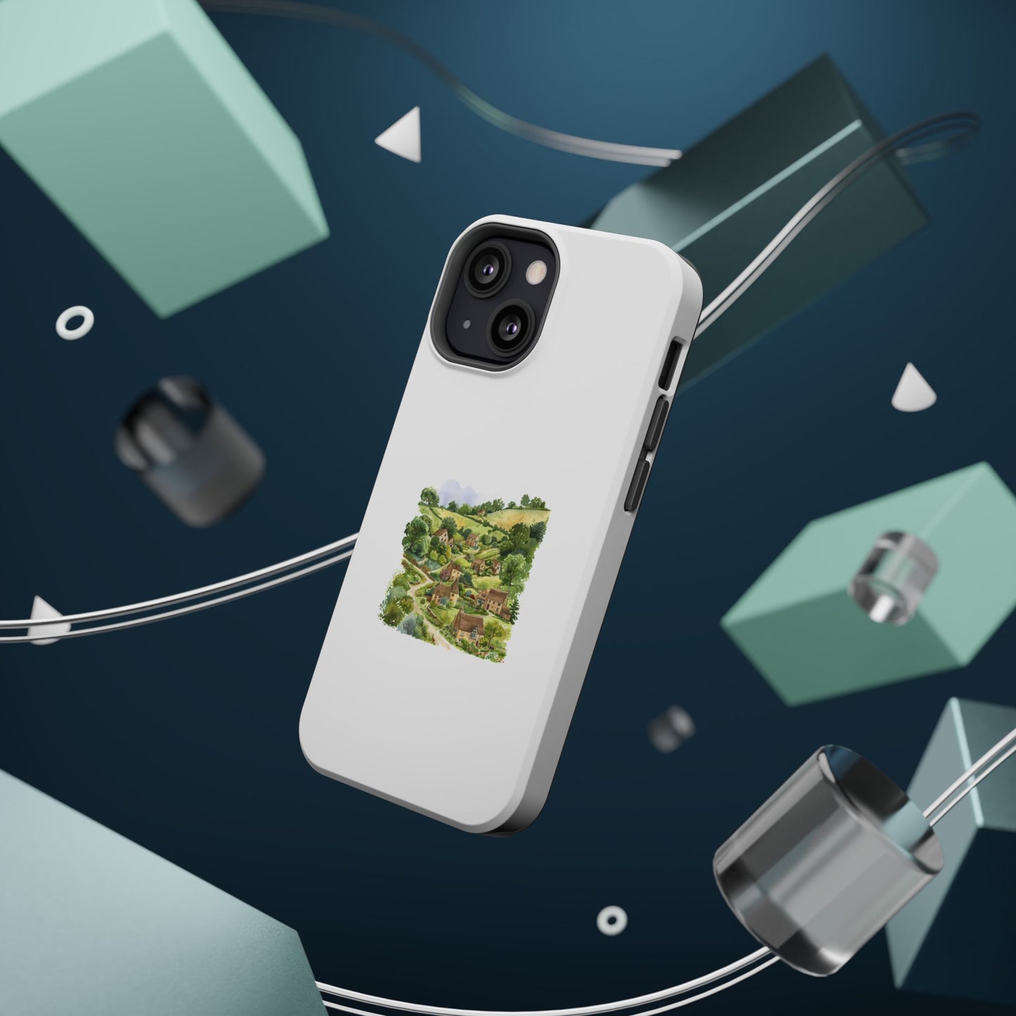Magnetic Tough Cases with Scenic Landscape Design, Durable Phone Covers for Nature Lovers, Phone Accessories, Gift for Adventurers