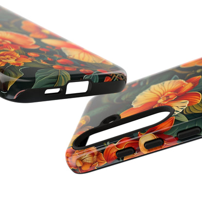 Floral Phone Case - Tough Cases, Protective Cover, Gift for Her, Smartphone Accessory, Floral Design, Nature-Inspired