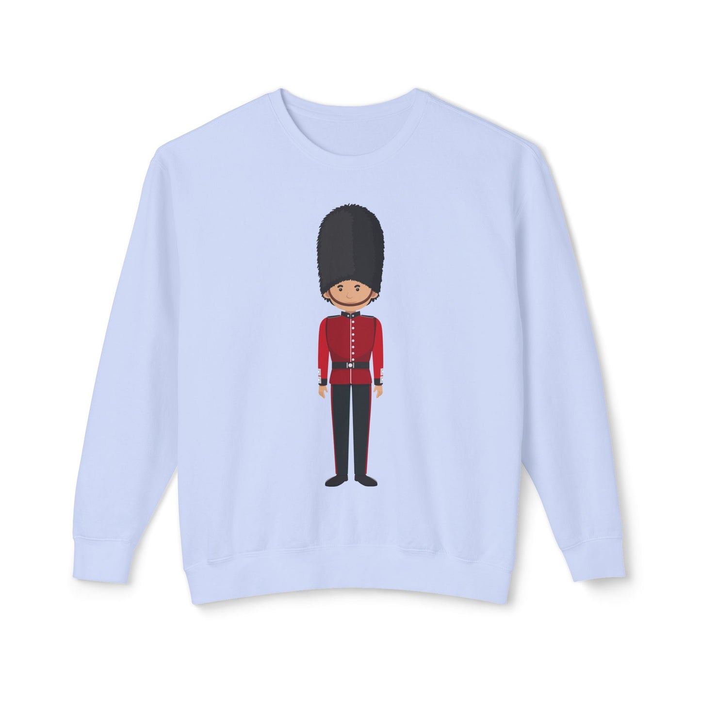 Unisex Lightweight Crewneck Sweatshirt - British Soldier - Classic Military Elegance and Honorable