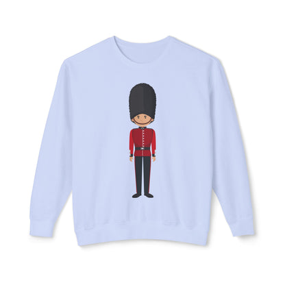 Unisex Lightweight Crewneck Sweatshirt - British Soldier - Classic Military Elegance and Honorable