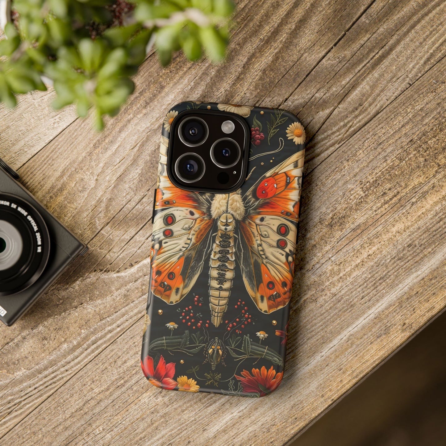 Artistic Butterfly Phone Case for Nature Lovers, Eco-friendly, Gift for Birthdays, Holidays, Unique Cell Phone Accessories