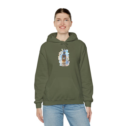 Unisex Heavy Blend™ Hooded Sweatshirt - London's Landmark - The Iconic Clock Tower