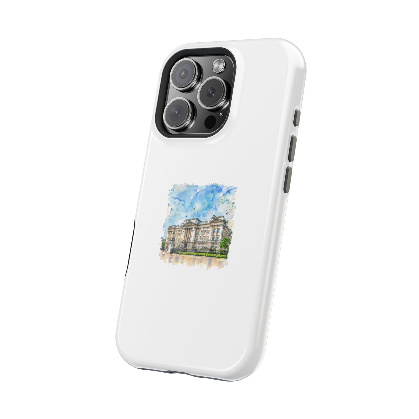 Artistic Magnetic Phone Case, Custom Tough Case, Unique Phone Cover, Gift for Travelers, Landscape Design, Protective Case