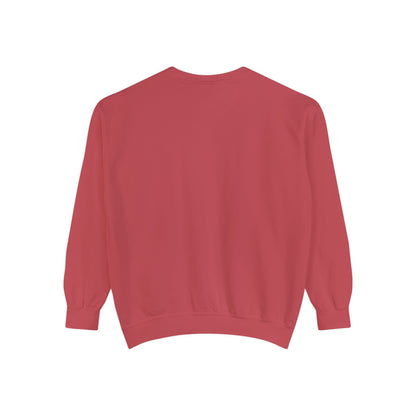 Unisex Garment-Dyed Sweatshirt Classy - Elegant British Tea Cup