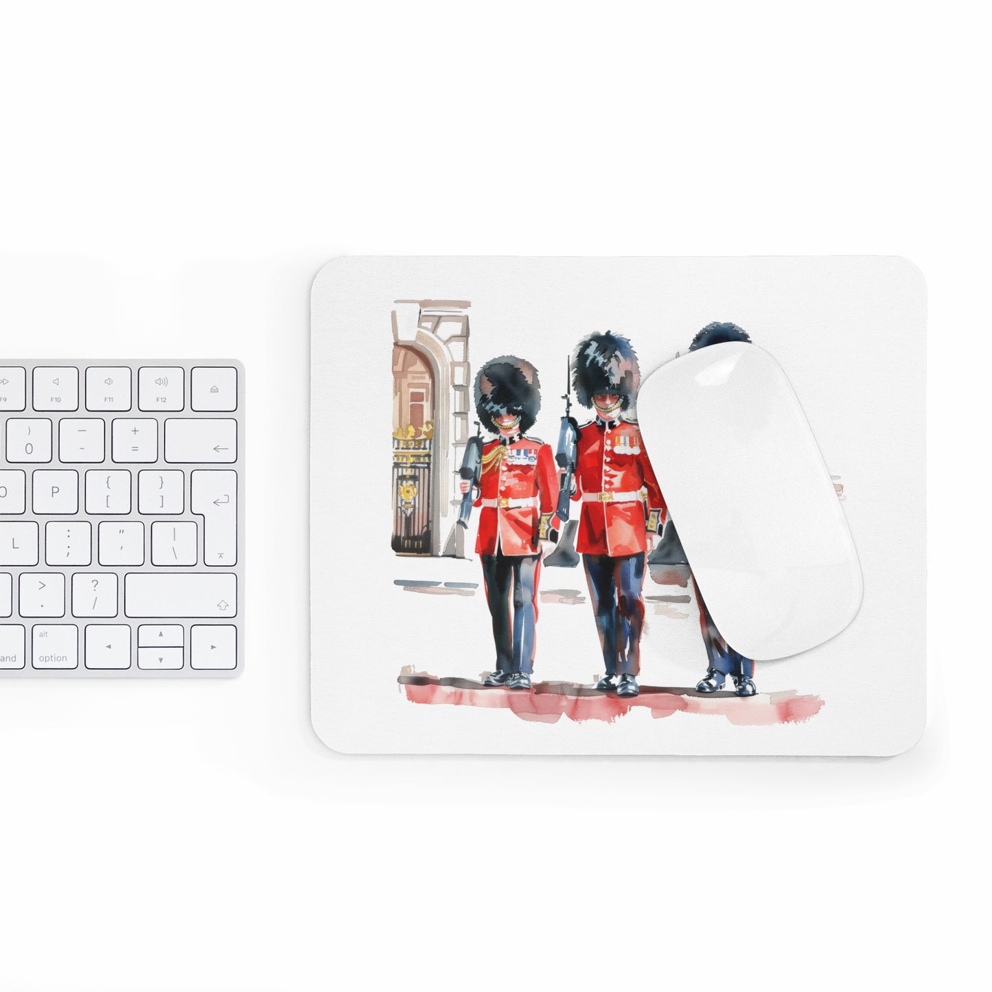 Royal Guard Mouse Pad, Stylish Desk Accessory, Perfect Gift for Home Office, London Inspired, Unique Gamer Gift