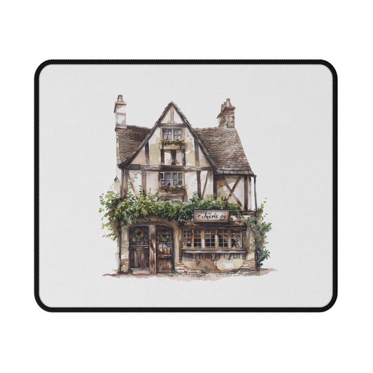 Charming Cottage Non-Slip Gaming Mouse Pad - Ideal Gift for Gamers, Home Office, Gamer Decor, Gaming Accessories, Cute Mouse Mat