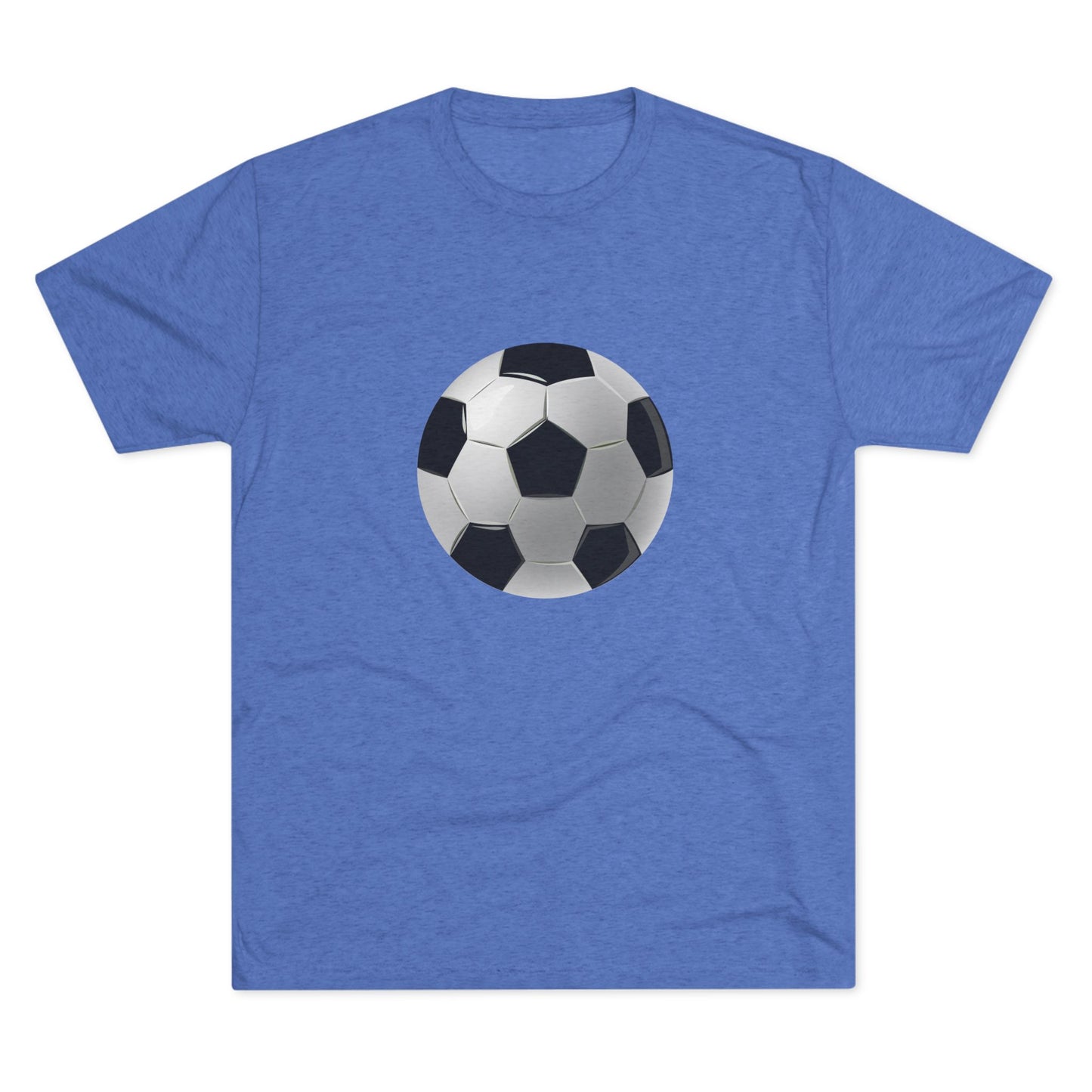 Dynamic Football Design - Sports Passion and Energy Unisex Tri-Blend Crew Tee