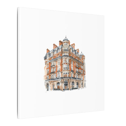 Artistic Matte Canvas Print of Historic Building, Wall Art Decor, Home Interior, Unique Gift, Fine Art, Architecture Lover, Urban Design