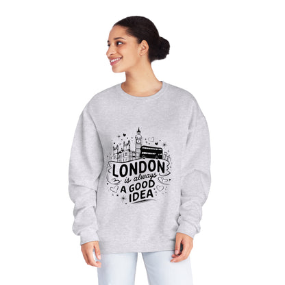 Unisex NuBlend® Crewneck Sweatshirt - London is always a good idea