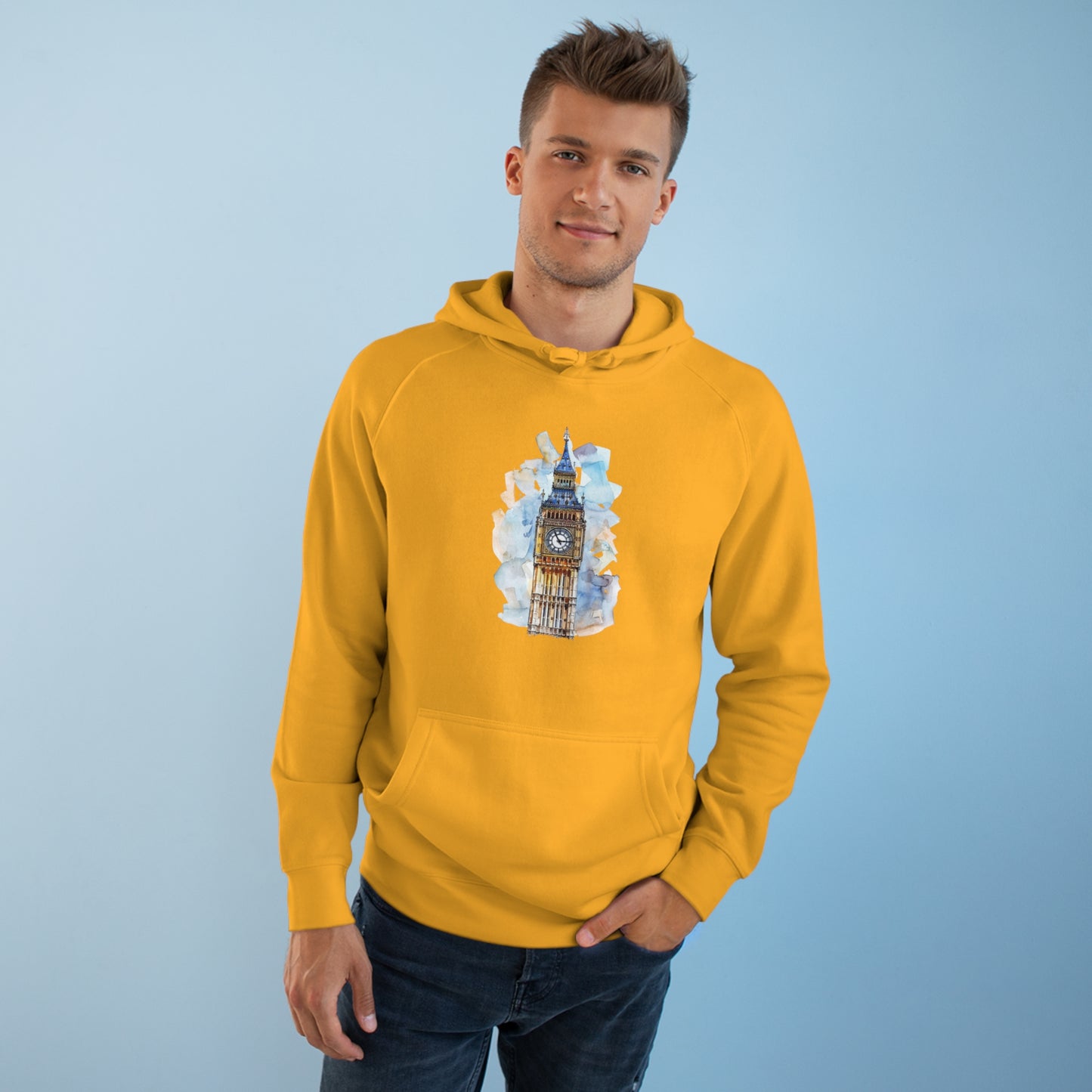 Unisex Hoodie - Big Ben Tower - London’s Signature Sight