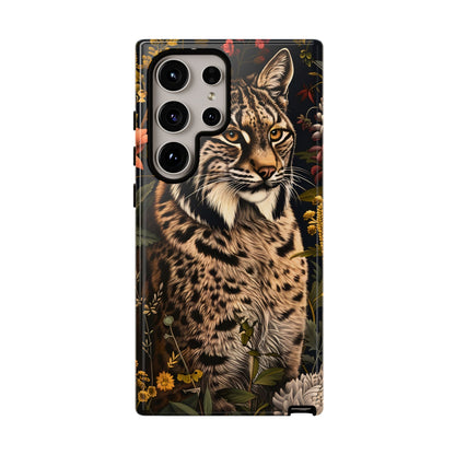 Wildlife Phone Case with Lynx Design, Tough Cases, Animal Lovers Gift, Nature Inspired Accessories, Unique Tech Protection