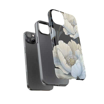 Floral Phone Case, Tough Cases for Women, Stylish Phone Cover, Floral Design Phone Protector, Nature Inspired Tech Accessories