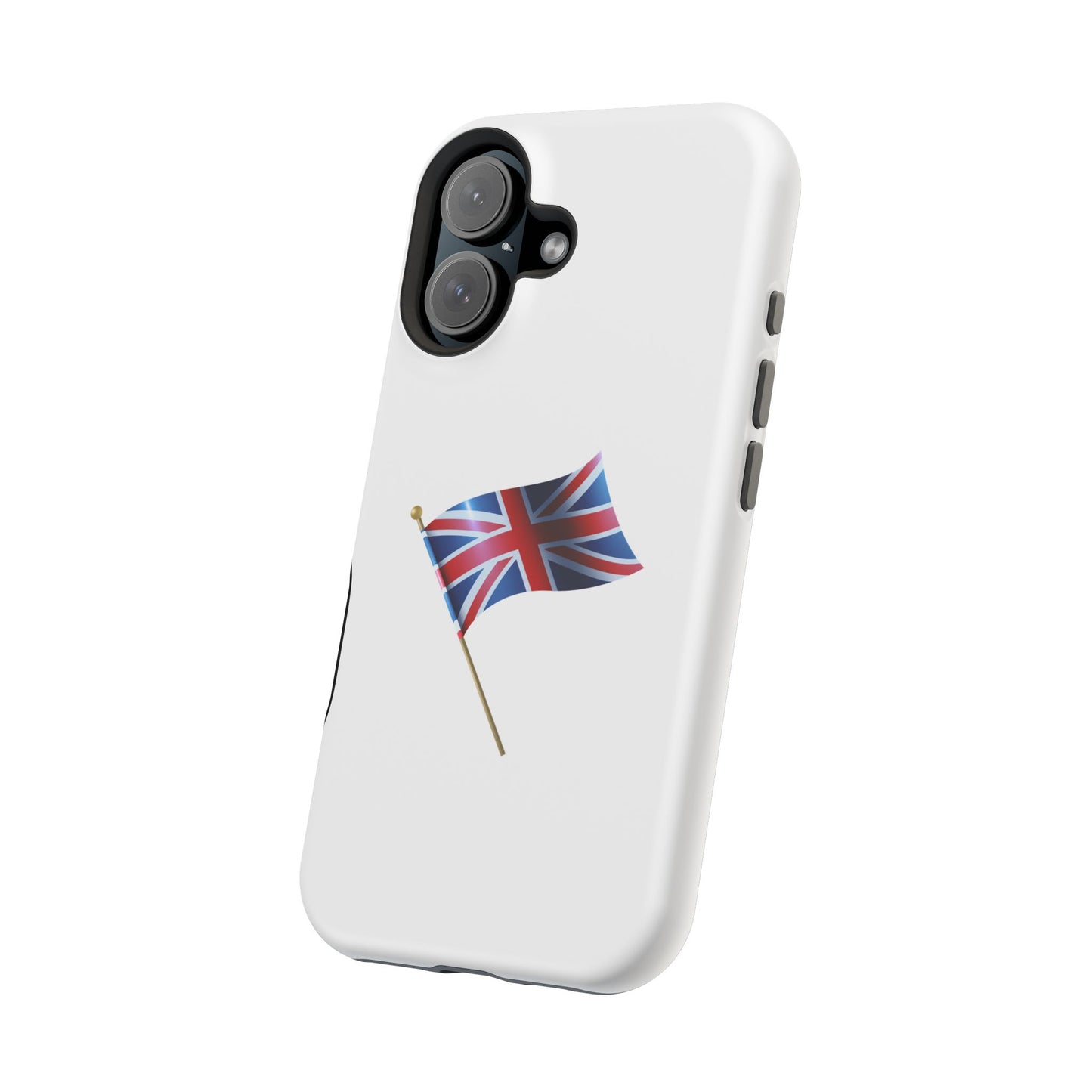 Vintage Union Jack Magnetic Phone Case, British Flag Tough Case, Gift for Anglophiles, Travel Accessories,UK Prid e Case