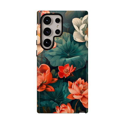 Flower Phone Case, Floral Phone Cover, Tough Case for Floral Lovers, Gift for Her, Stylish Tech Accessories