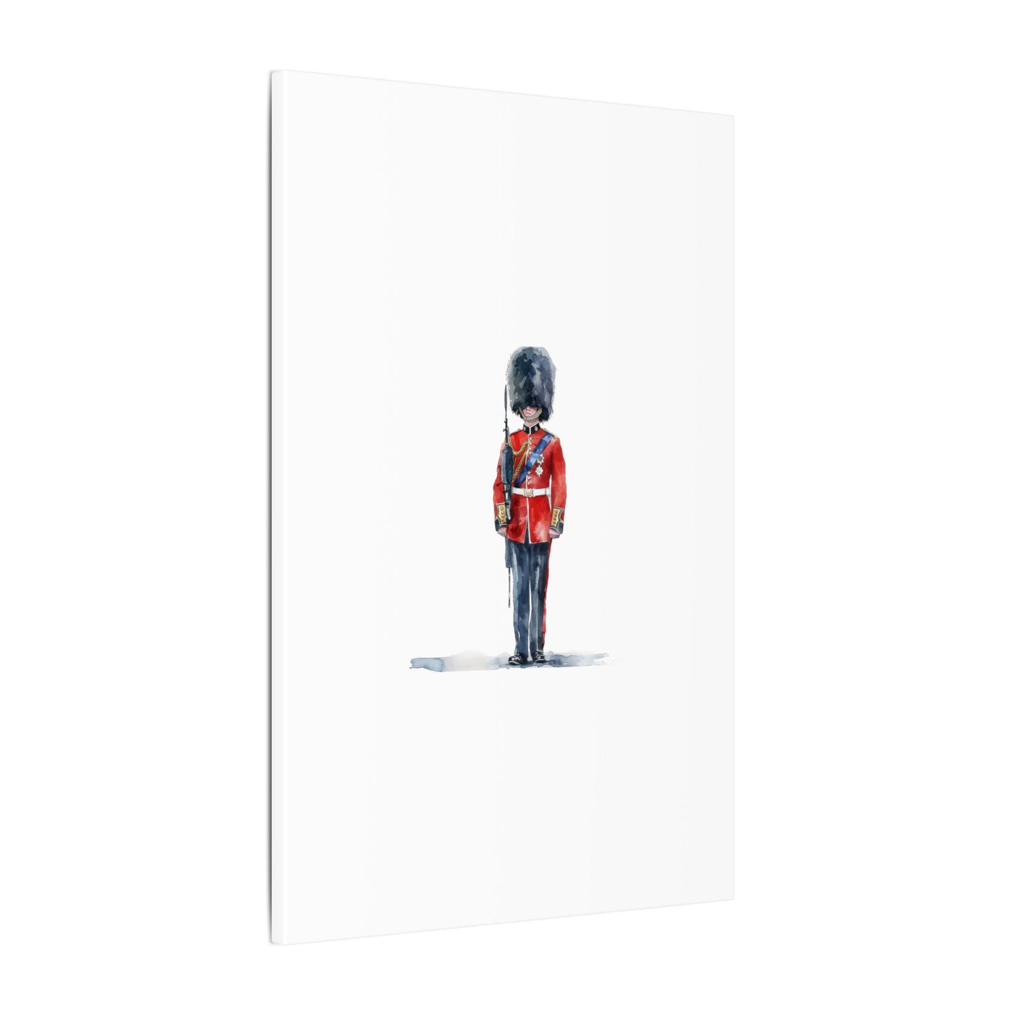 Royal Guard Canvas Art Print, British Soldier Wall Decor, Home Decoration, Gift for History Lovers, Art for Offices, Unique Wall Gallery