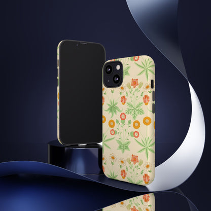 Floral Tough Cases | Stylish Phone Cover, Durable Protective Case, Gift for Her, Spring Accessories, Nature Lover