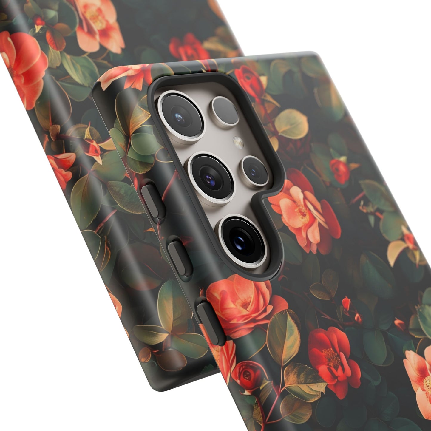 Floral Phone Case - Elegant Floral Design, Tough Protective Case, Perfect Gift for Her, Trendy Phone Accessories, Mother’s Day, Birthday