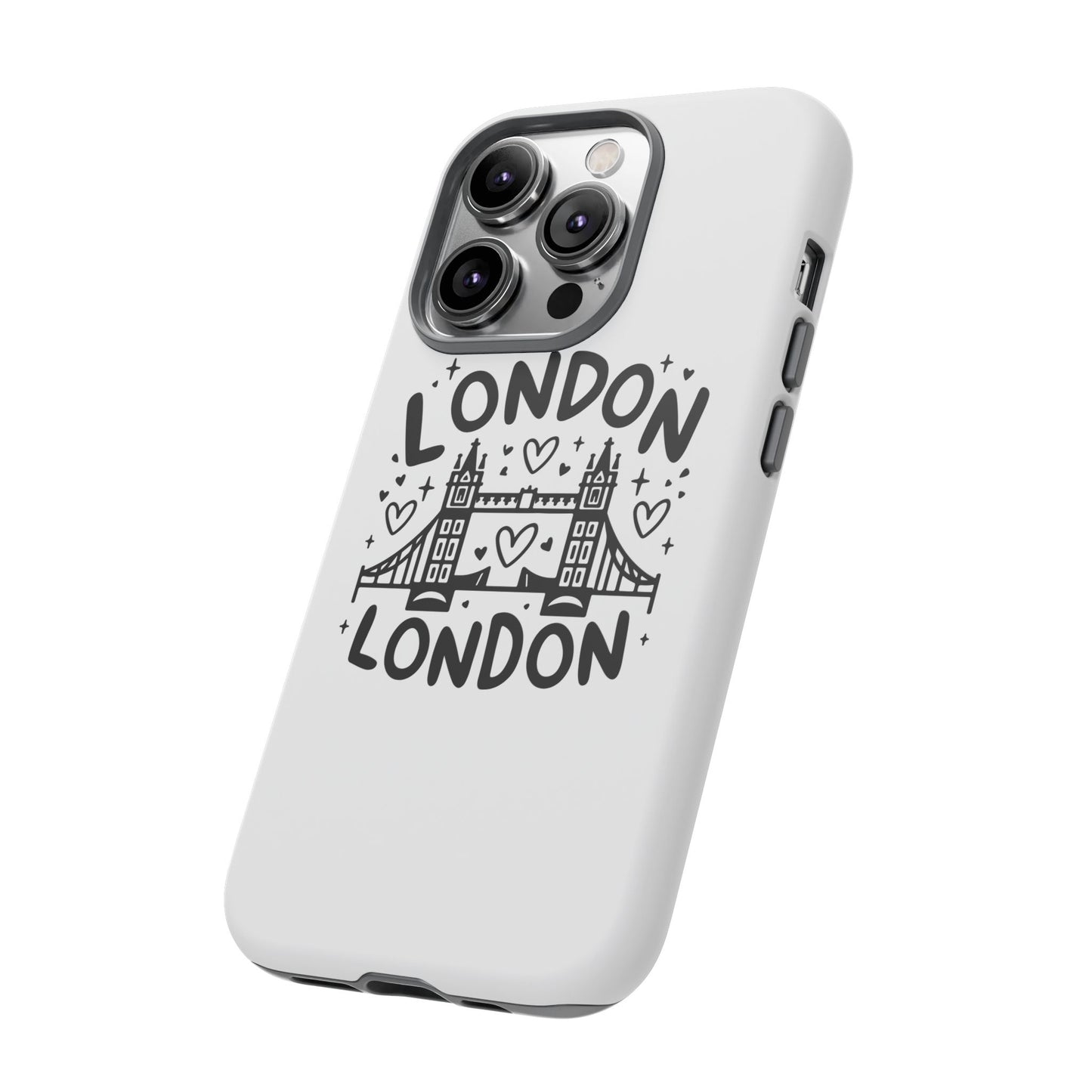 Love London Bridge Phone Case, Tough Cases for London Lovers, Cute Protection, Travel Gift, Phone Accessory, Design with Love