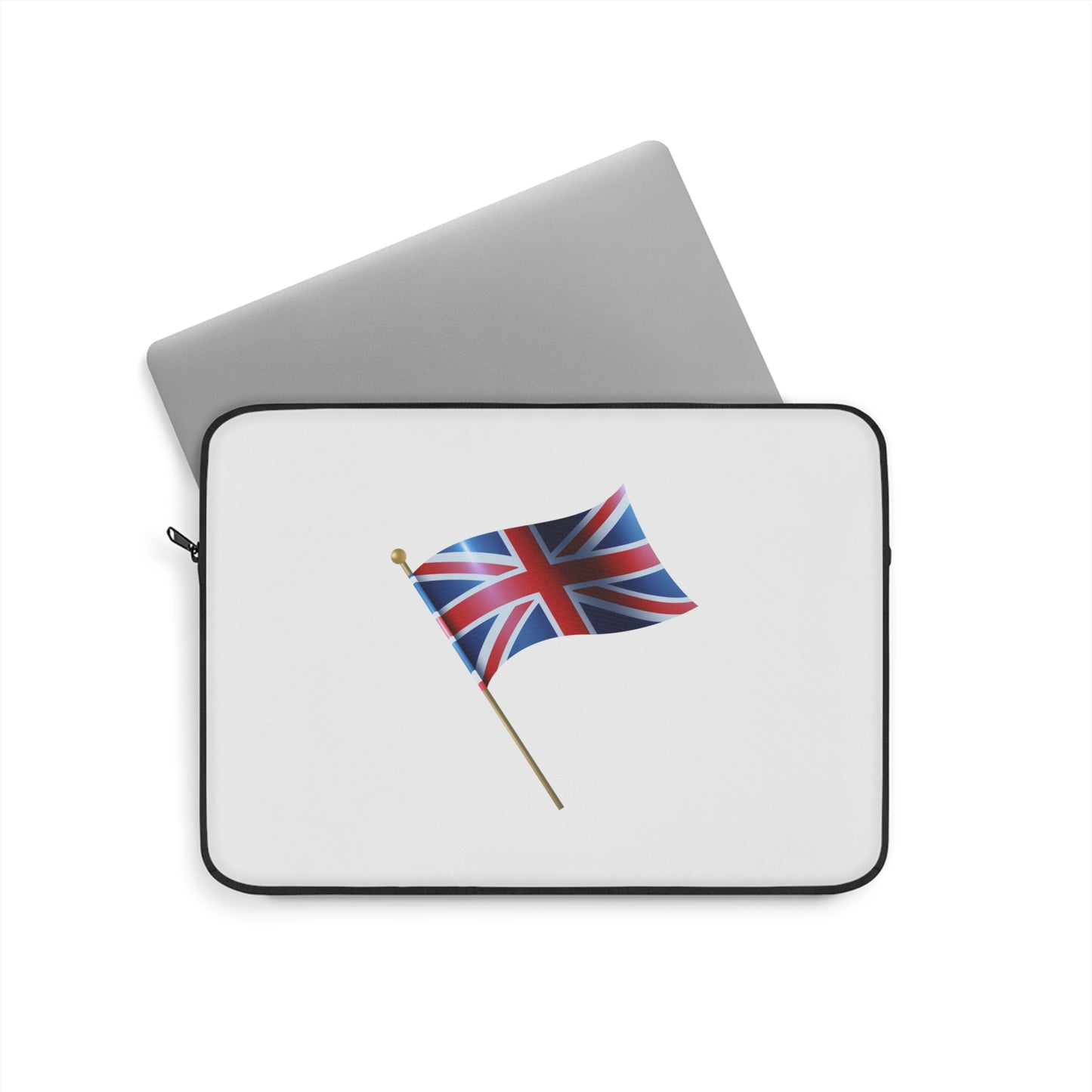 Union Jack Laptop Sleeve, British Flag Case, Travel Accessory, Gift for Students, London Lover's Essentials, Stylish Tech Cover