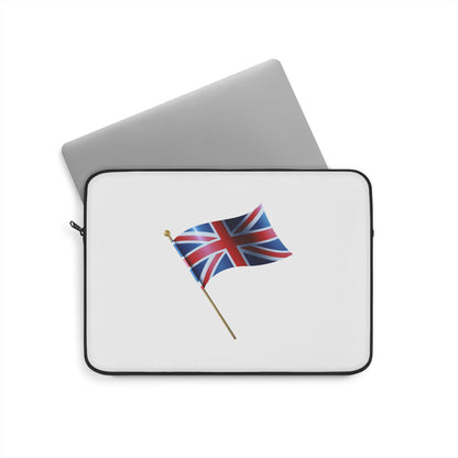 Union Jack Laptop Sleeve, British Flag Case, Travel Accessory, Gift for Students, London Lover's Essentials, Stylish Tech Cover
