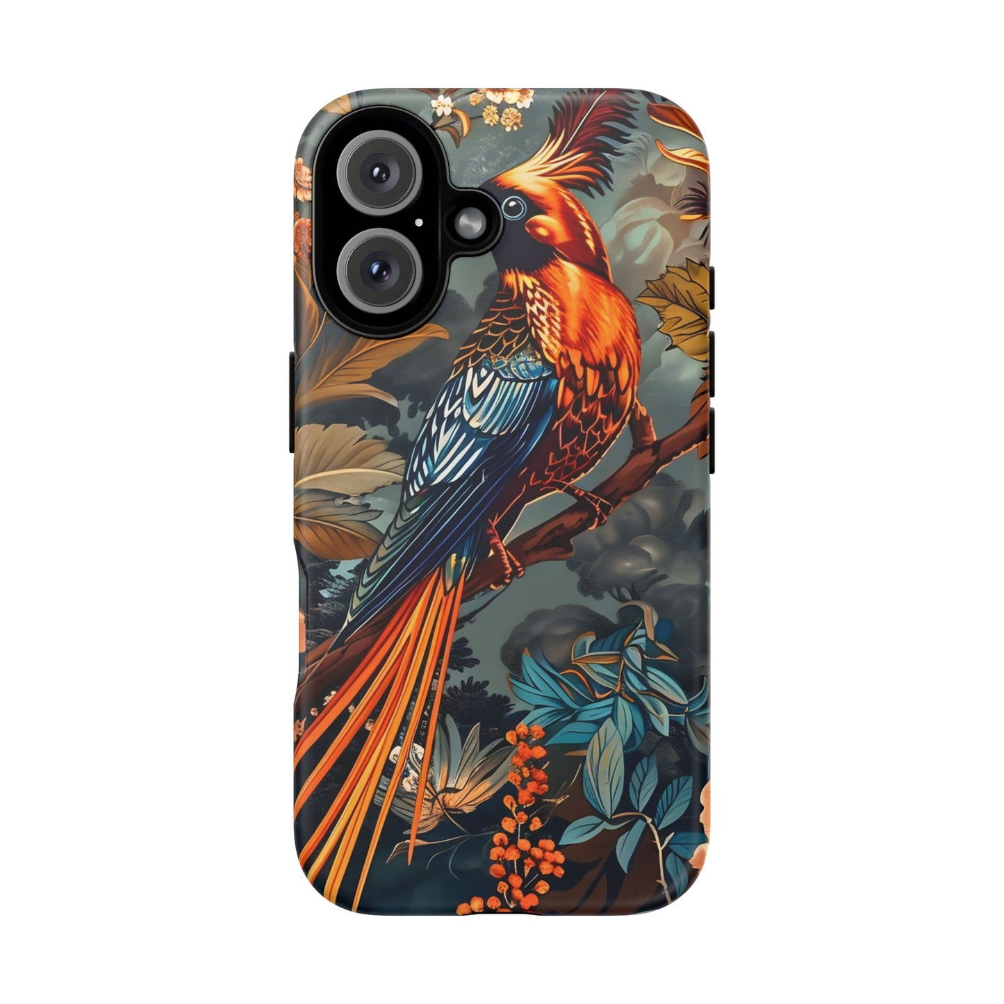 Tough Cases: Vibrant Bird Phone Case, Nature Lover Gift, Outdoor Adventure Accessory, Phone Protection, Wildlife Enthusiast