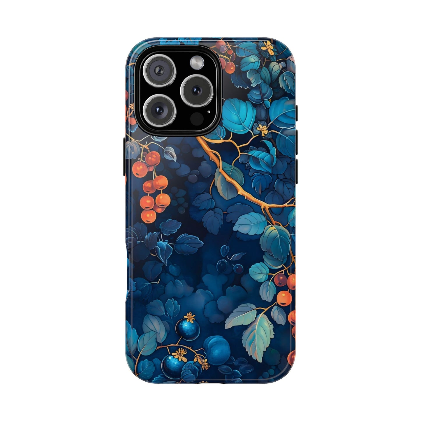 Artistic Phone Case with Floral Design, Tough Cases for iPhone, Nature-Inspired Accessory, Unique Gift for Her, Protective Cover
