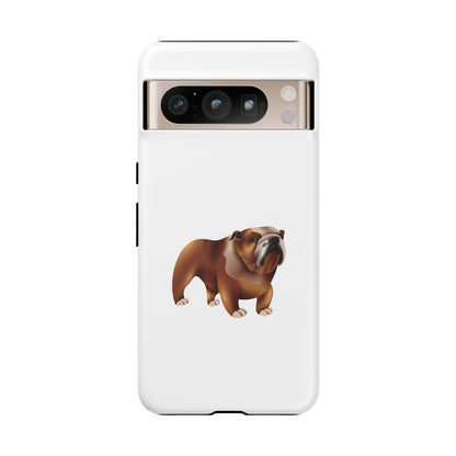 Bulldog Phone Case, Tough Cases for Dog Lovers, Custom Pet Accessories, Cute Bulldog Gifts, Animal Phone Covers