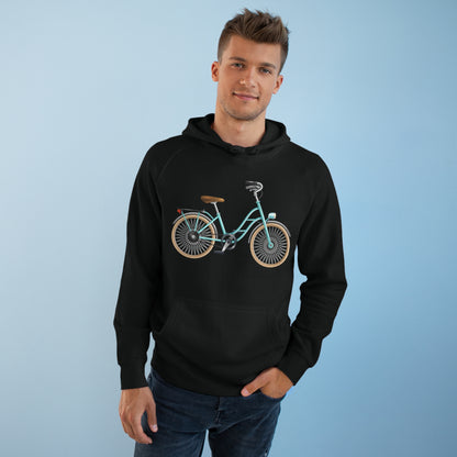 Form-fitting Unisex Hoodie - Classic British Bicycle