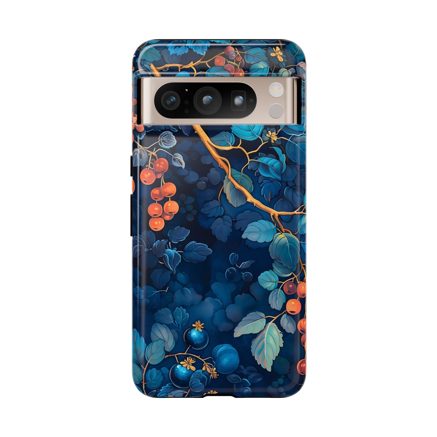 Artistic Phone Case with Floral Design, Tough Cases for iPhone, Nature-Inspired Accessory, Unique Gift for Her, Protective Cover