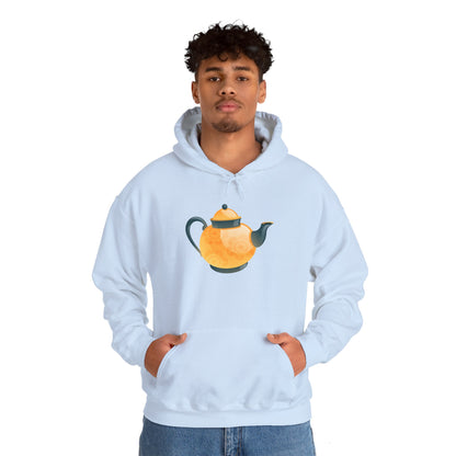 Unisex Heavy Blend™ Hooded Sweatshirt - Classy British Tea Kettle