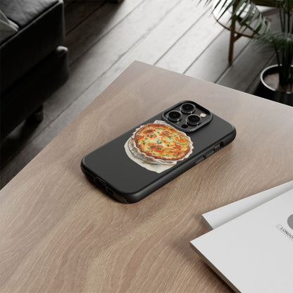 Quiche Phone Case - Funky Kitchen Decor, Foodie Gift, Chef Accessories, Culinary Art, Quirky Phone Cover