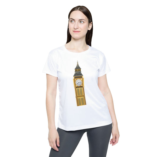 Women’s Sports Jersey - Big Ben Design - Casual Athletic Top for Travel & Sports