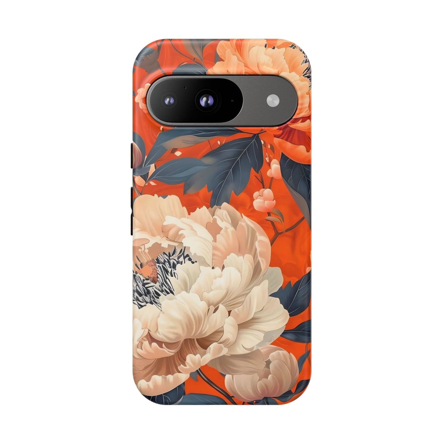 Floral Tough Case, Durable Floral Phone Case, Stylish Protection Case, Gift for Her, Spring Accessories, Mother’s Day Gift