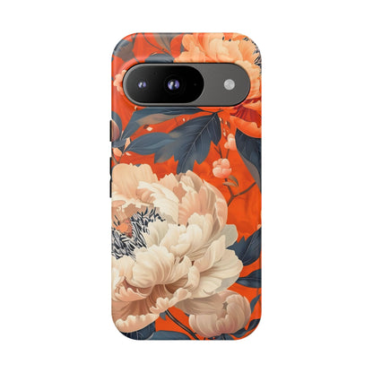 Floral Tough Case, Durable Floral Phone Case, Stylish Protection Case, Gift for Her, Spring Accessories, Mother’s Day Gift