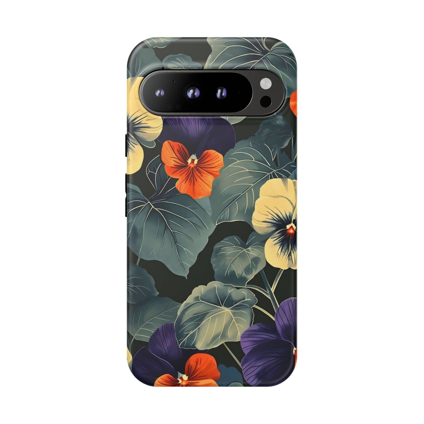 Tough Cases Floral iPhone Case, Tough Phone Cover, Stylish Floral Design, Gift for Her, Summer Vibe, Durable Protective Case