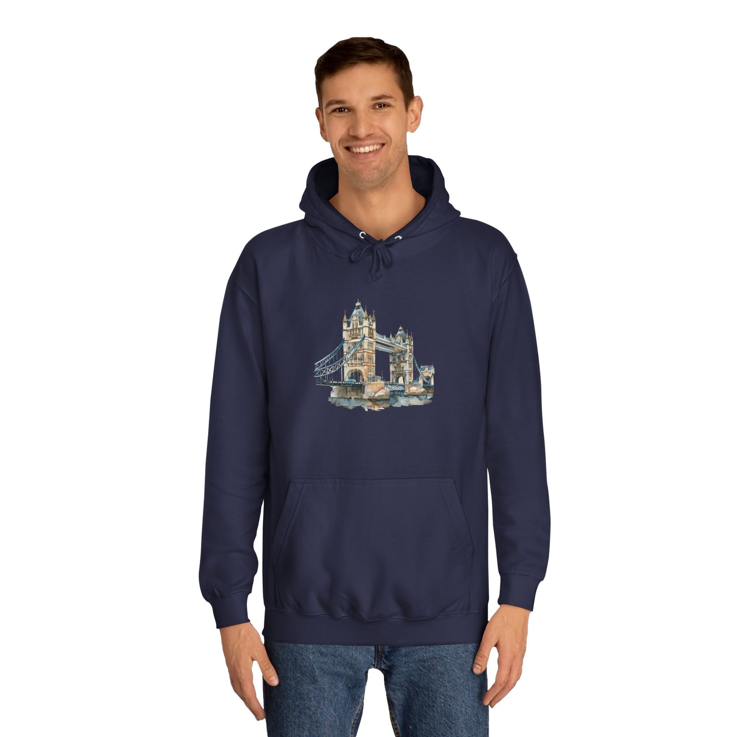 Tower Bridge - Iconic Unisex College Hoodie