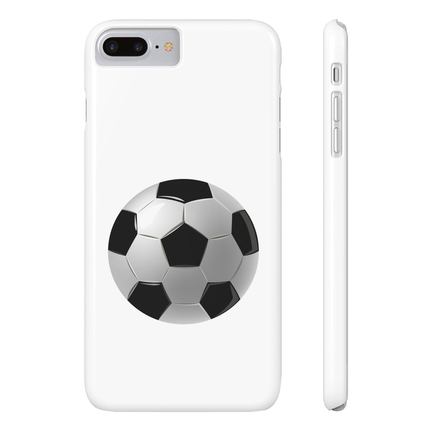 Soccer Ball Slim Phone Cases - Perfect for Sports Lovers, Gift for Athletes, Birthday Present, Stylish Accessories, Phone Protection