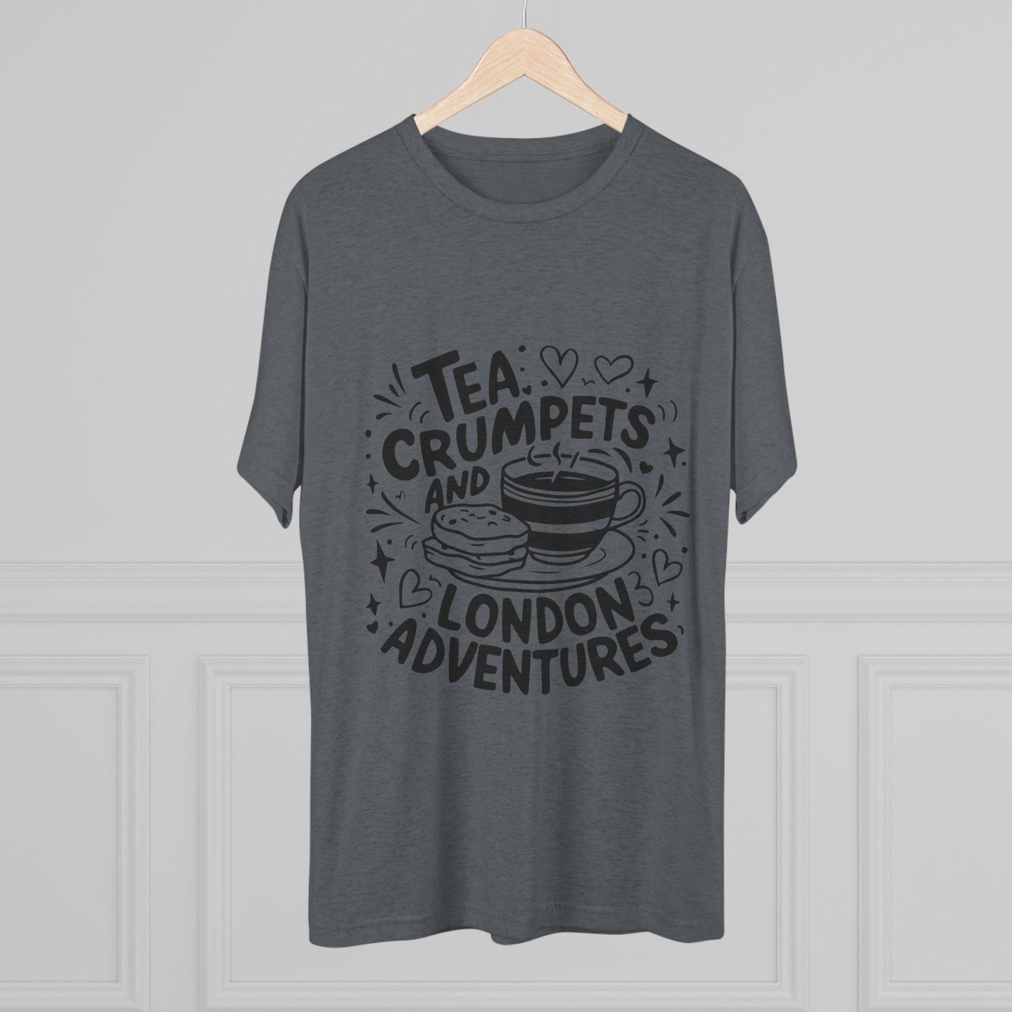 London's Adventure Soft Unisex Tri-Blend Crew Tee