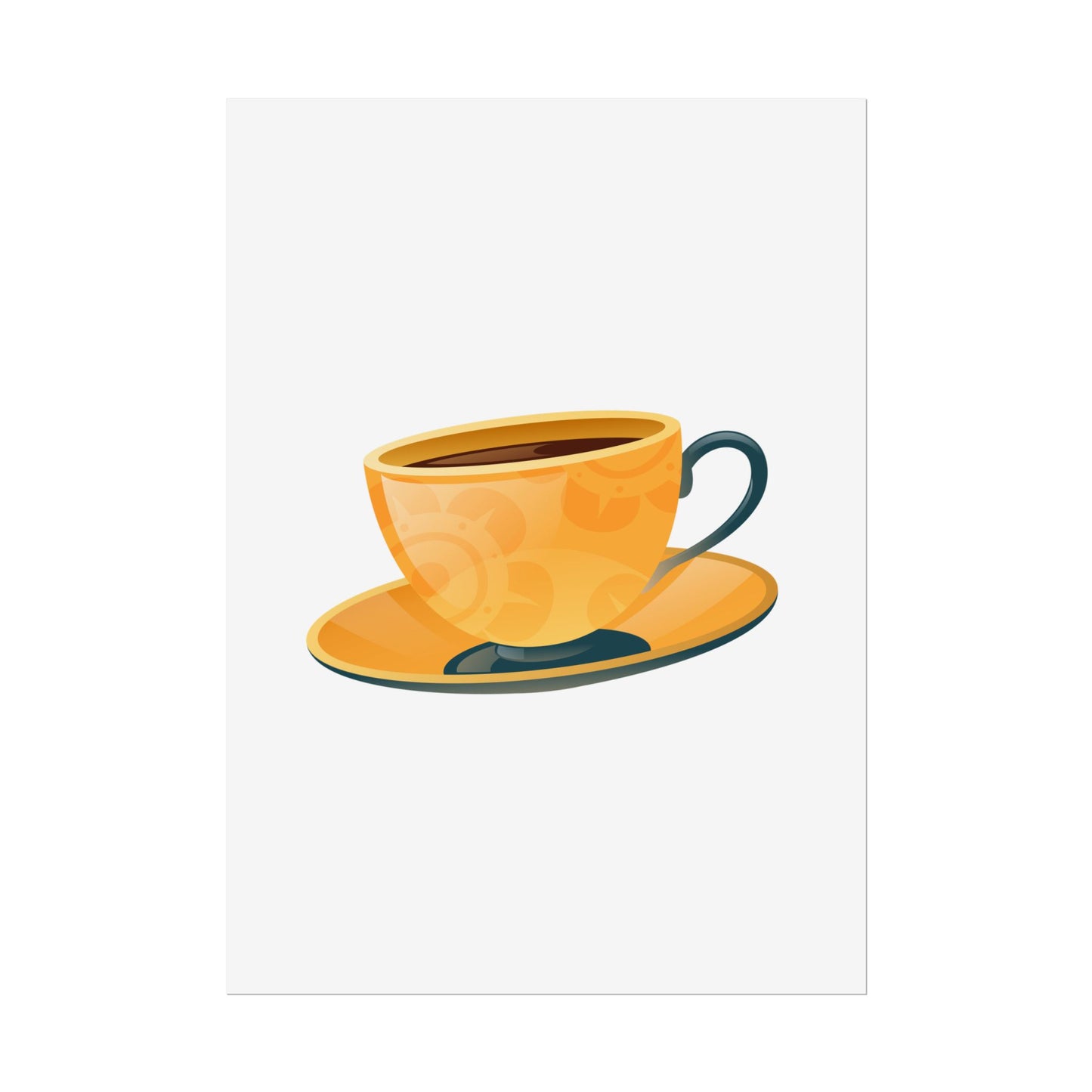Coffee Lovers Rolled Posters, Cute Coffee Art, Kitchen Decor, Coffee Shop Print, Gift for Coffee Enthusiasts