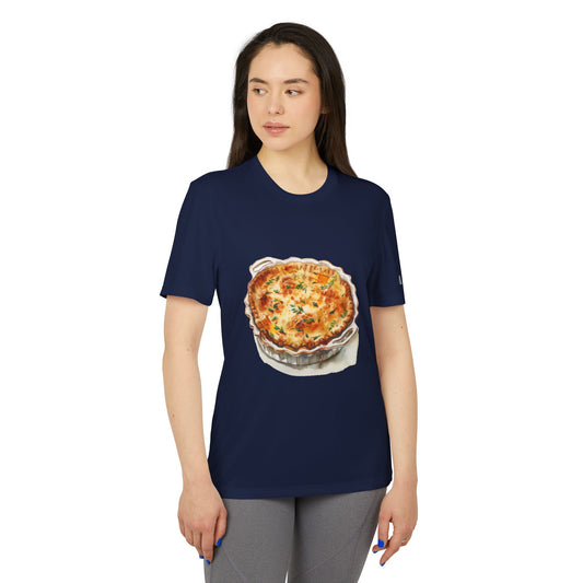 Adidas Unisex Sport T-Shirt - Kitchen Wall Art with Food Illustration