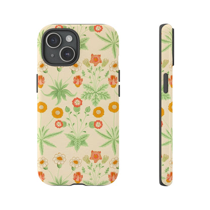 Floral Tough Cases | Stylish Phone Cover, Durable Protective Case, Gift for Her, Spring Accessories, Nature Lover