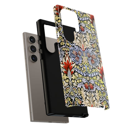 Stylish Phone Case - Floral Design, Tough Cases, Gift for Her, Phone Accessories, Trendy Tech, Unique Cell Phone Cover